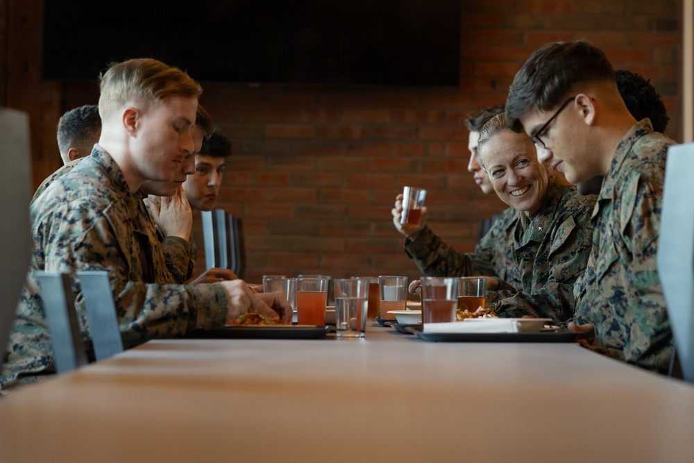 CORE26 | 2nd MLG Commanding General Visits Marines deployed in Norway