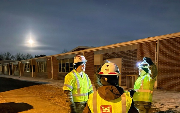 Tulsa District power team conducts site assessments at Nashville schools