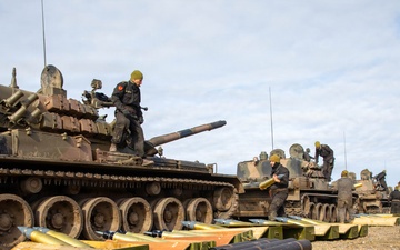 1-16th Infantry Regiment Conducts Live Fire Exercise with Romanian Forces