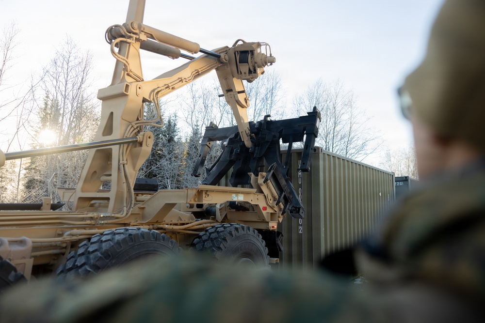 CORE26 | U.S. Marines Transport Equipment in Norway for Exercise Cold Response 26