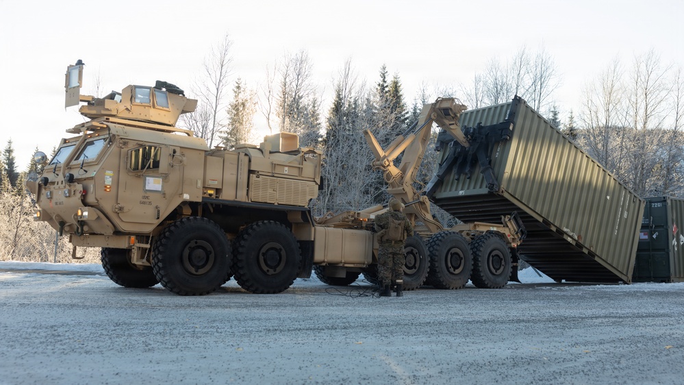 CORE26 | U.S. Marines Transport Equipment in Norway for Exercise Cold Response 26