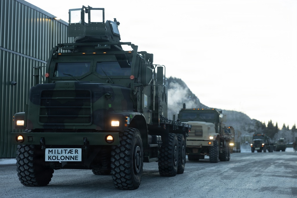 CORE26 | U.S. Marines Transport Equipment in Norway for Exercise Cold Response 26