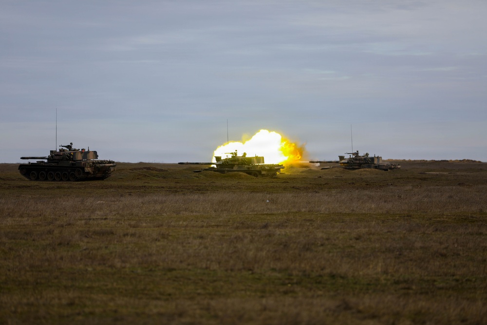 U.S. Army and Romanian Land Forces Joint Live Fire Training