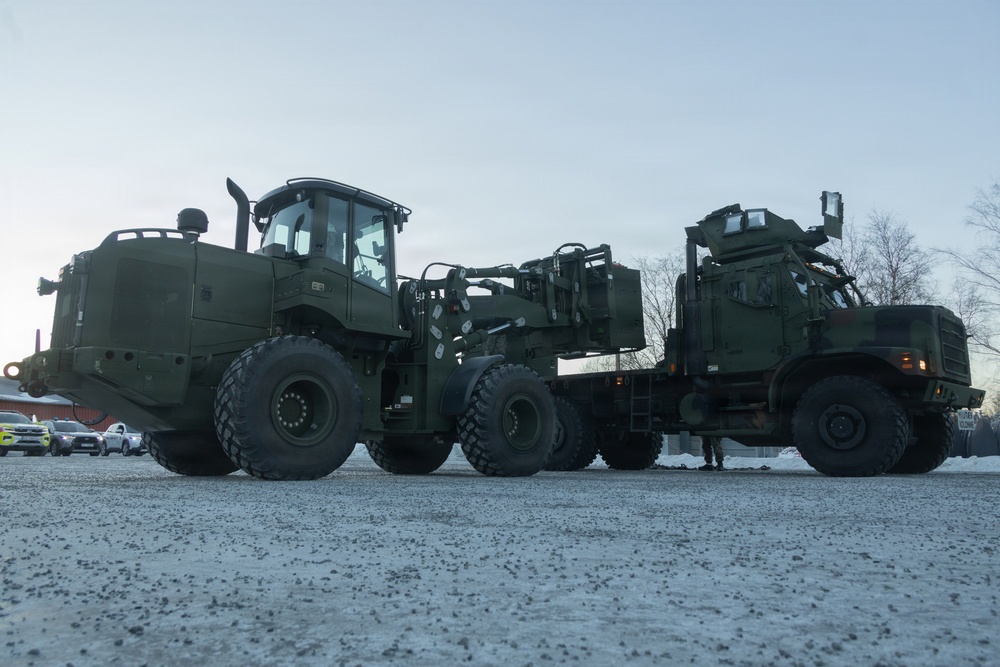 CORE26 | U.S. Marines Transport Equipment in Norway for Exercise Cold Response 26