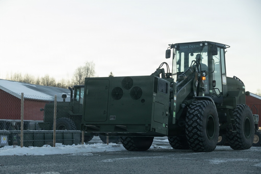 CORE26 | U.S. Marines Transport Equipment in Norway for Exercise Cold Response 26
