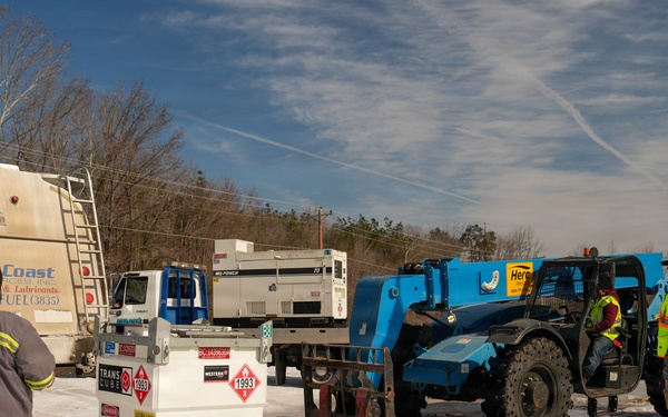 FEMA Delivers Generator to Gravestown Volunteer Fire Department