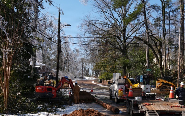 Ice Storm Causes Power and Gas Outages in Mississippi