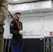 U.S. Marine Corps Official Color Guard Conducts Ceremonial Drill School Evaluation