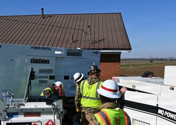 Fuel Tank placement at Mt. Pleasant Missionary Baptist Church
