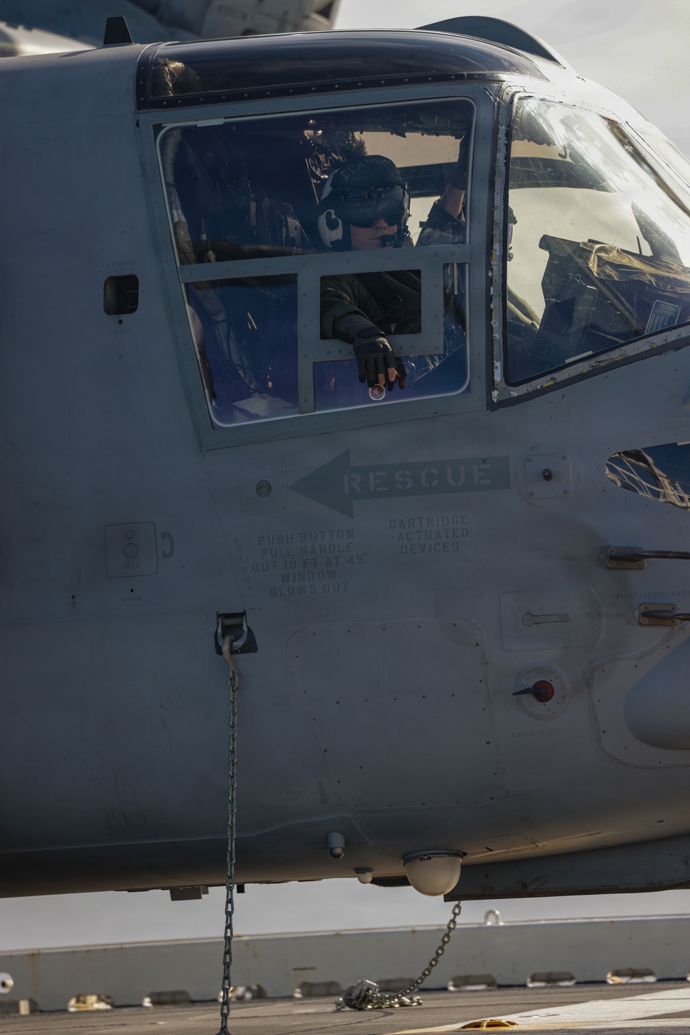 VMM-364, HMLA-169, and HMLA-267 conduct deck landing qualifications aboard USS Makin Island