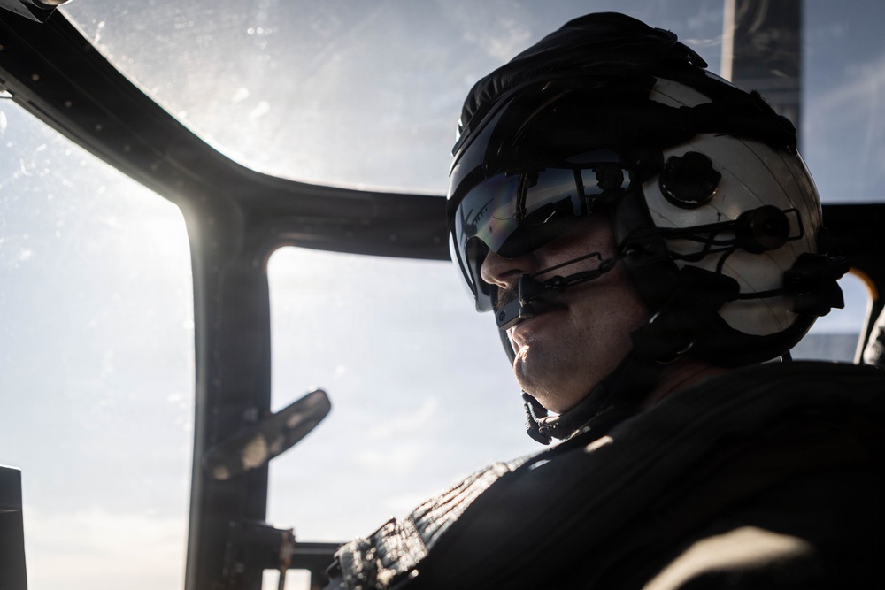 In Flight Drink Service: VMM-365 Tactical Air-to-Air Refueling