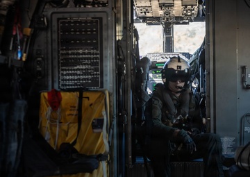 In Flight Drink Service: VMM-365 Tactical Air-to-Air Refueling