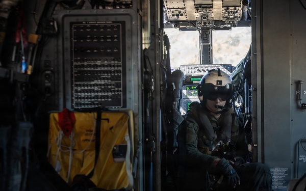 In Flight Drink Service: VMM-365 Tactical Air-to-Air Refueling