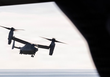 In Flight Drink Service: VMM-365 Tactical Air-to-Air Refueling