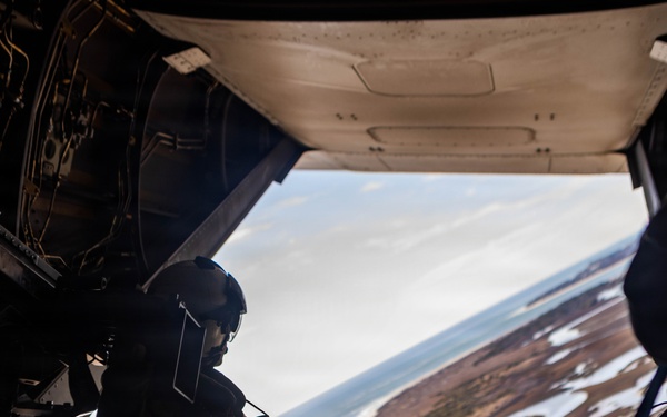 In Flight Drink Service: VMM-365 Tactical Air-to-Air Refueling