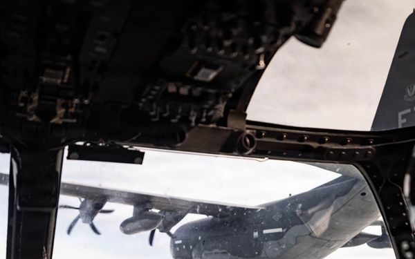 In Flight Drink Service: VMM-365 Tactical Air-to-Air Refueling