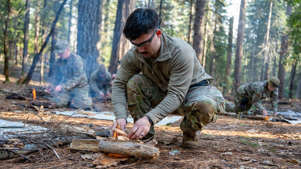 Travis SERE Team trains 22nd CABS in Northern California