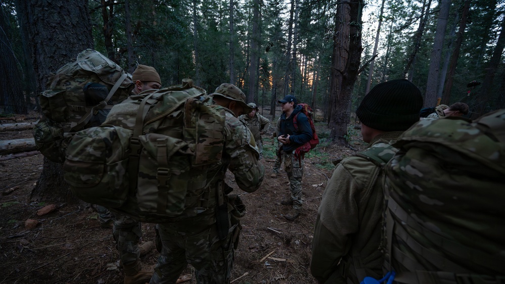 Travis SERE Team trains 22nd CABS in Northern California