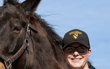 Leading the charge: Captain Megan Korpiel’s lifelong bond with horses shapes cavalry command