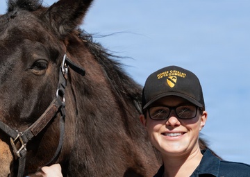 Leading the charge: Captain Megan Korpiel’s lifelong bond with horses shapes cavalry command