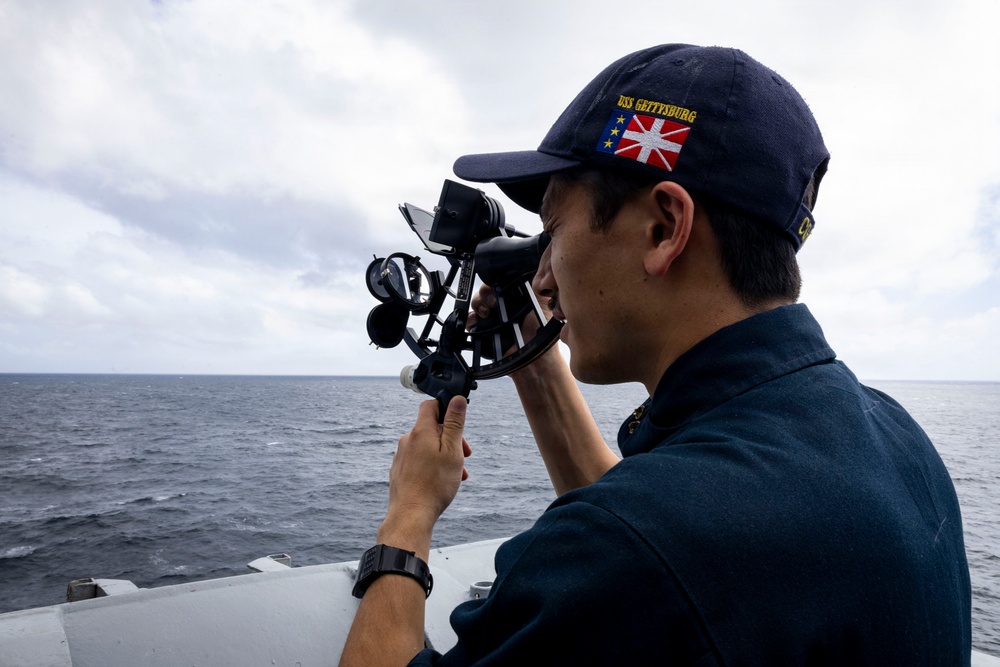 USS Gettysburg (CG 64) Bridge Operations