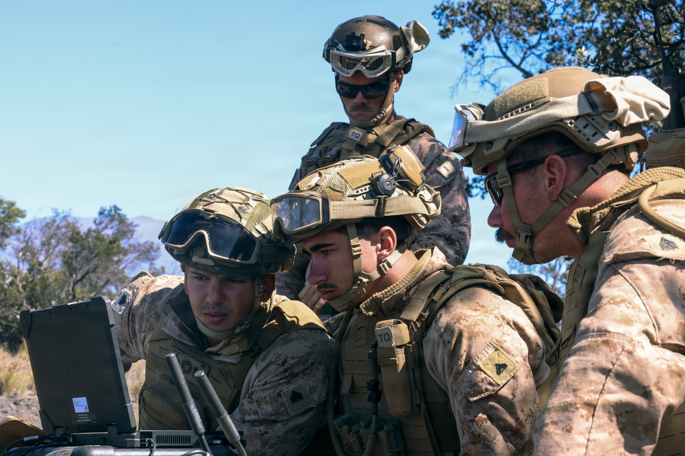 3rd LCT sUAS Marines provide support for company attacks at PTA