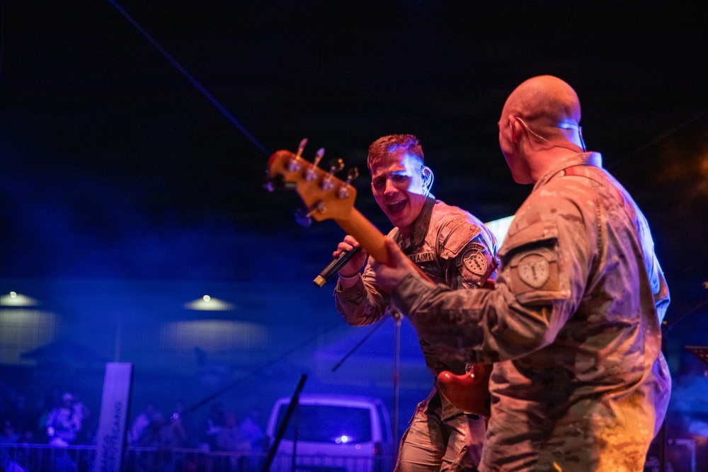 39th Army Band Performs at The Ilopango Airshow