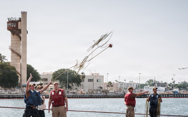 USS Indiana (SSN 789) Returns to Homeport