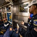 U.S. Sailor Instructs Sailors During a Damage Control Training Evolution