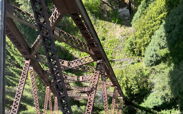 Route of the Hiawatha on the Idaho Panhandle National Forests