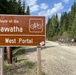 Route of the Hiawatha on the Idaho Panhandle National Forests