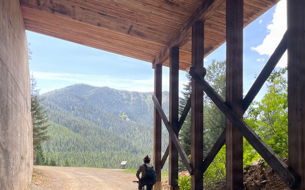 Route of the Hiawatha on the Idaho Panhandle National Forests