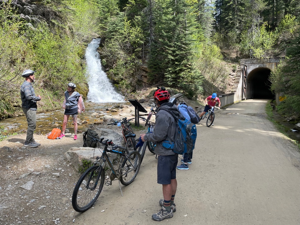Route of the Hiawatha on the Idaho Panhandle National Forests