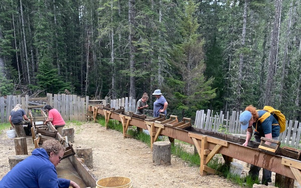Emerald Creek Garnet Area on the Idaho Panhandle National Forests