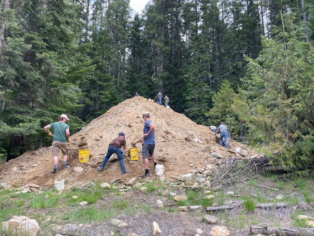 Emerald Creek Garnet Area on the Idaho Panhandle National Forests