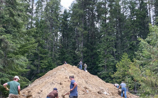 Emerald Creek Garnet Area on the Idaho Panhandle National Forests