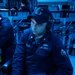U.S. Sailor Stands Watch in the Combat Information Center