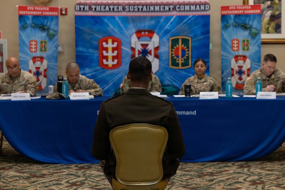 The 8th Theater Sustainment Command Career Counselor of the Year Board FY26