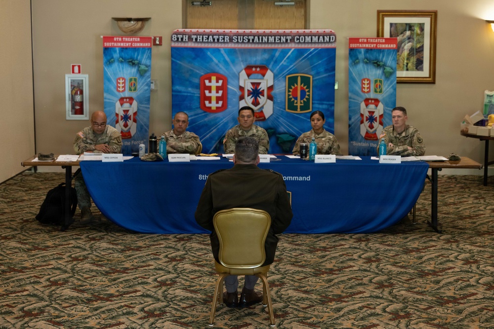 The 8th Theater Sustainment Command Career Counselor of the Year Board FY26