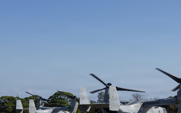 12th LCT and 1st MAW Marines Participate in an Aerial Support Rehearsal