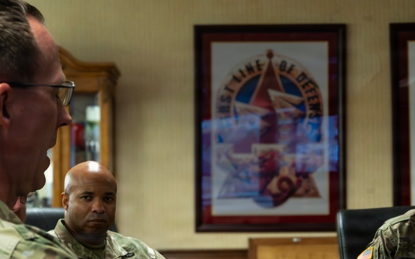 94th AAMDC Leadership participates in a KE26 CUB