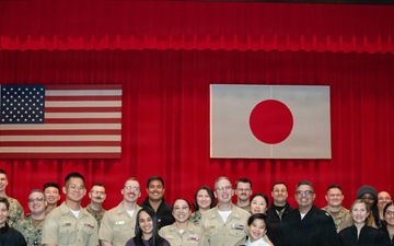 U.S. Seventh Fleet Band Second Class Pinning Ceremony