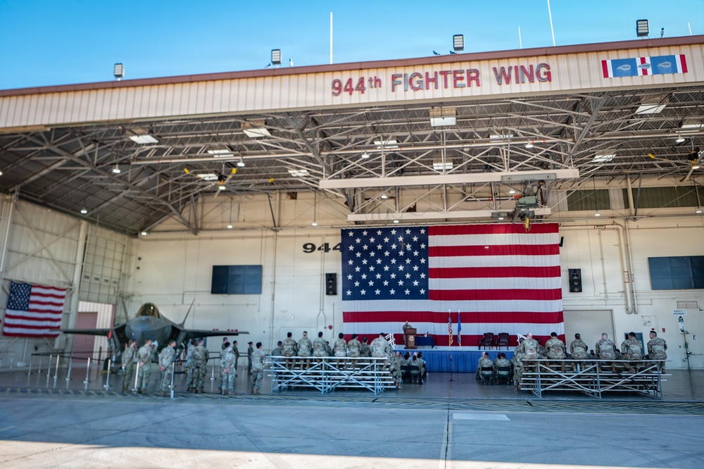 944th Fighter Wing bids farewell to 944th AMXS senior enlisted leader