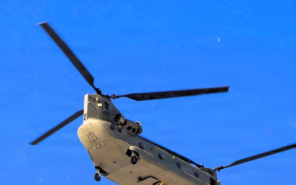 Wisconsin National Guard’s 1st Battalion, 120th Field Artillery holds winter sling-load training at Fort McCoy