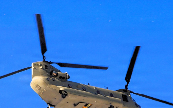 Wisconsin National Guard’s 1st Battalion, 120th Field Artillery holds winter sling-load training at Fort McCoy