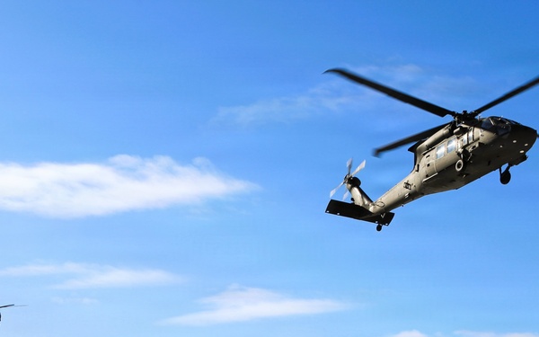 Wisconsin National Guard’s 1st Battalion, 120th Field Artillery holds winter sling-load training at Fort McCoy
