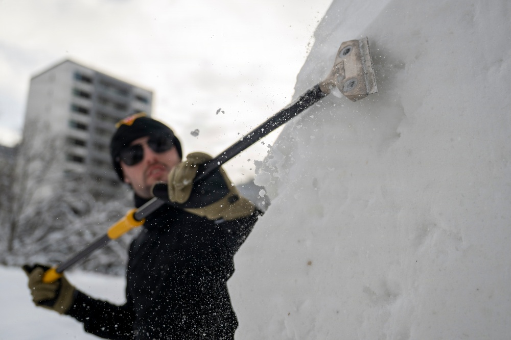 Sailors From Naval Air Facility Misawa participate in the 2026 Sapporo Snow Festival