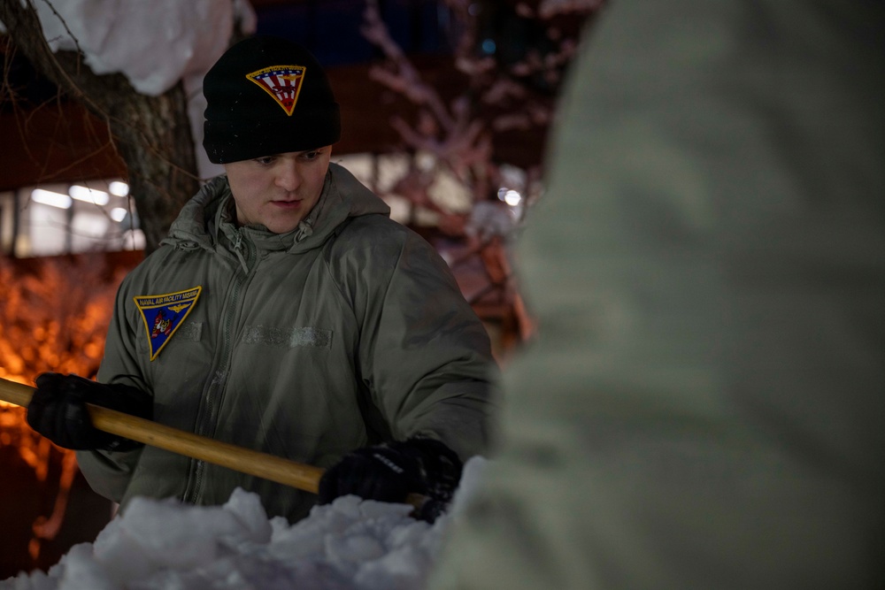 Sailors From Naval Air Facility Misawa participate in the 2026 Sapporo Snow Festival