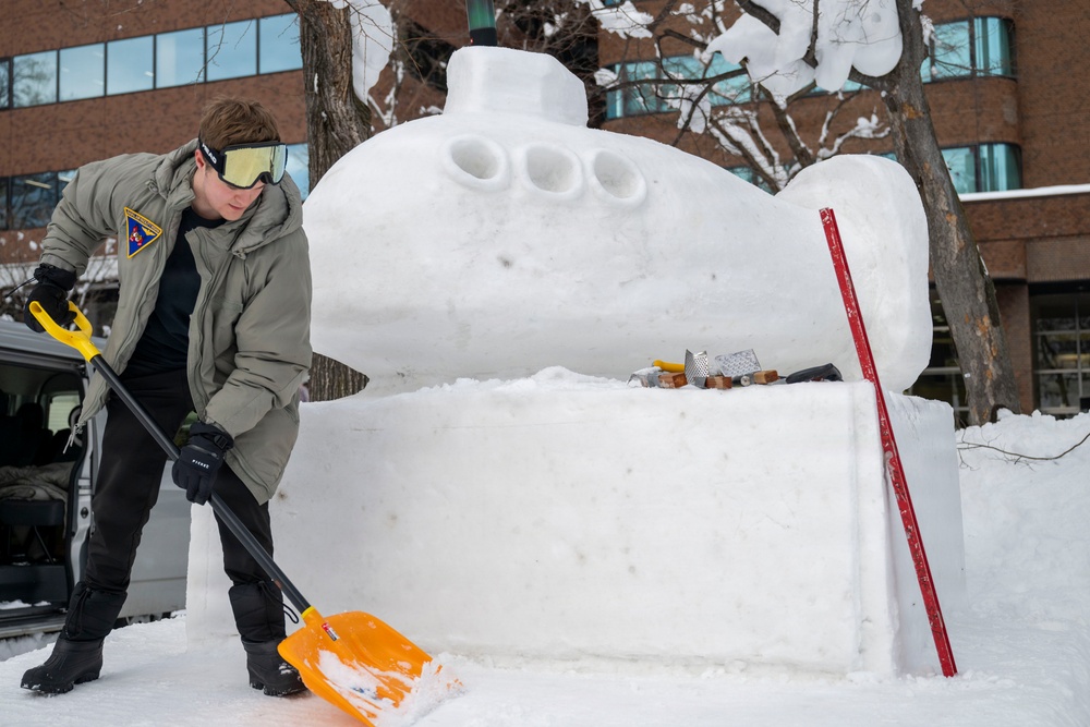 Sailors From Naval Air Facility Misawa participate in the 2026 Sapporo Snow Festival