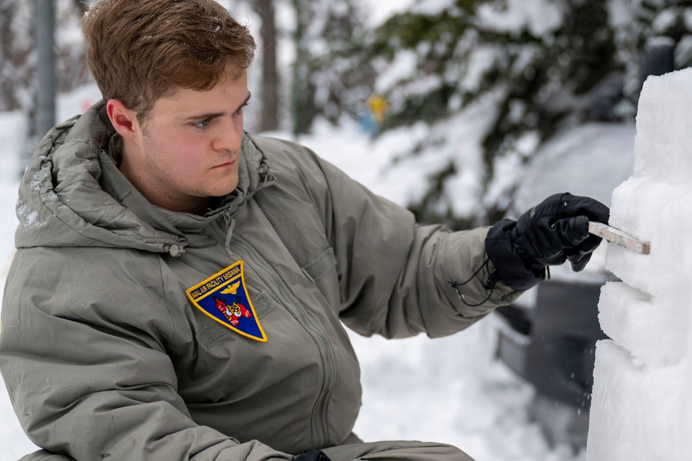 Sailors From Naval Air Facility Misawa participate in the 2026 Sapporo Snow Festival